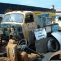Old car parts at Flea Market
